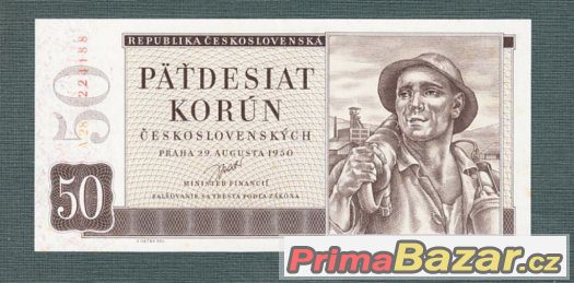 stare-bankovky-50-kcs-1950-pekny-stav