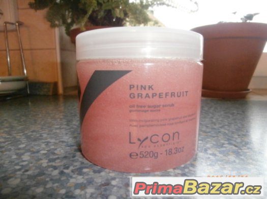 Cukrový peeling s růžovým grepem Lycon 520g - NOVÝ