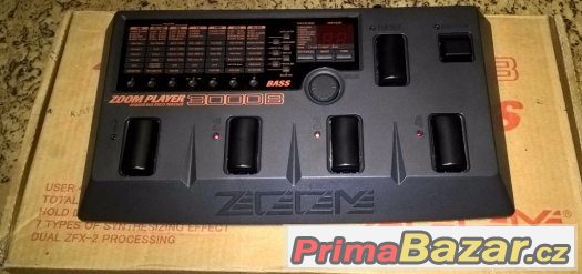 Effects pro baskytaru ZOOM Player 3000B