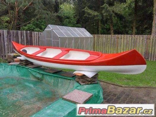 3místná kanoe,na prodej, jako nová, zesílená
