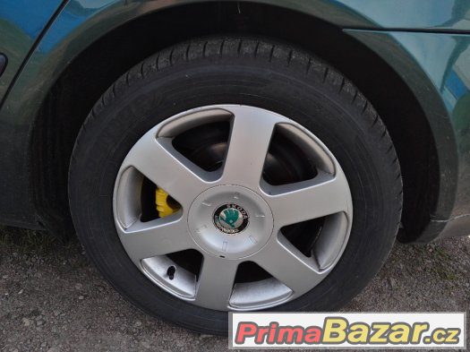 Prodam sadu Original alu skoda 5x112 r16- 205/55/16