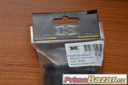 Grip KCNC EVA Foam černý velmy lehký MTB zabalený Grip KCNC EVA Foam černý velmy lehký MTB zabalený
