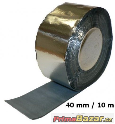 Butylová samolepící páska 40mm x 10m SOUDABAND BUTYL-ALU