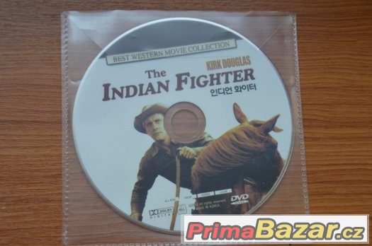 Indiánský bojovník 1955 anglický dabing DVD nový