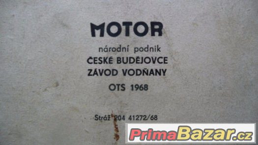 Spalovací motor s čerpadlem