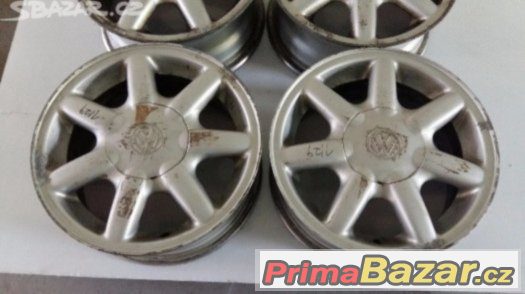 VW - alu kola 14 col, 6Jx14H2 ,rozteč 4x100 -