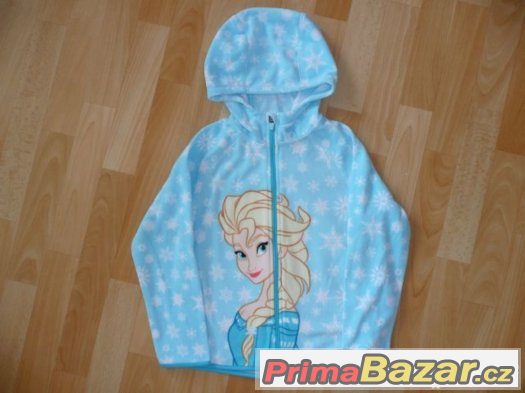 Mikina fleece HM vel.122/128 Ledové království Frozen