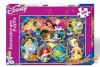 Puzzle Ariel,Zvonilka,Popelka,Sněhurka,Bella 300d
