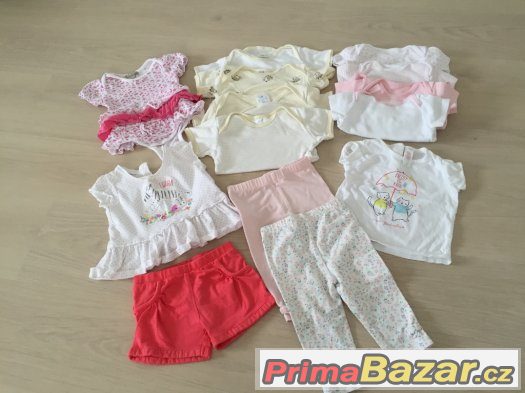 Set divčího letního oblečení vel. 3-9m.