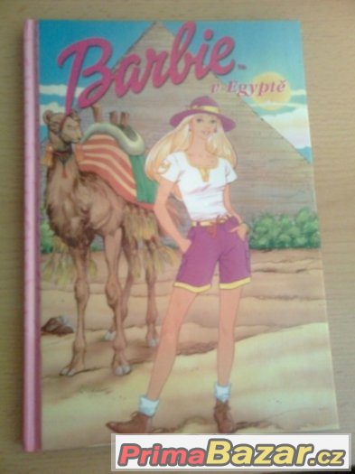 Knížka Barbie na maškarním bále,Barbie v Egyptě
