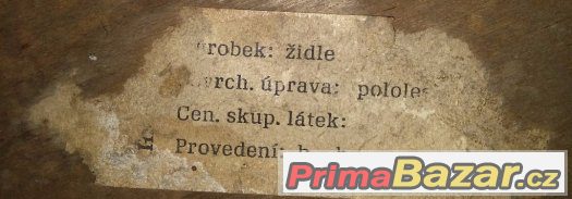 Židle (č.9)