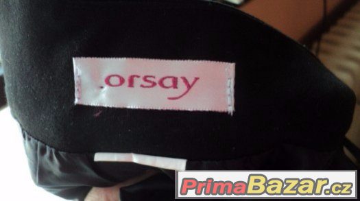 Černá peplum sukne Orsay