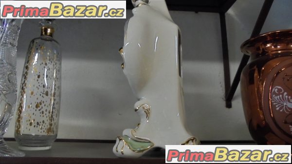 české stojací hodiny, porcelánové v rokokovém provedení české stojací hodiny, porcelánové v rokokovém provedení