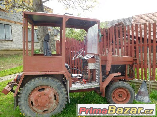 traktor,domácí výroby, hydraulika
