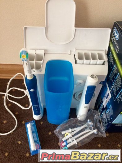 elektrický zubní kartáček Oral-b oxyjet +300 s ústní sprchou