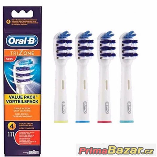 Náhr. kartáčky Oral-B EB 30-4 TriZone  BOMBA CENA