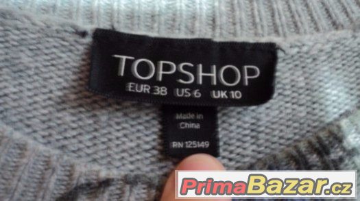 Dámsky svetrík značky TOPSHOP