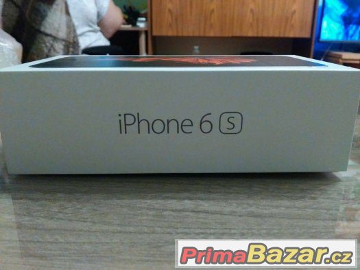 Prodám zánovní tel. Apple  6S  64b Za 12tis