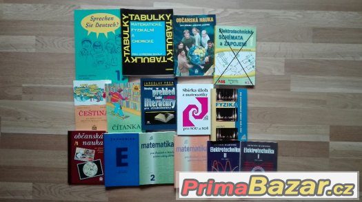 Prodej různých učebnic