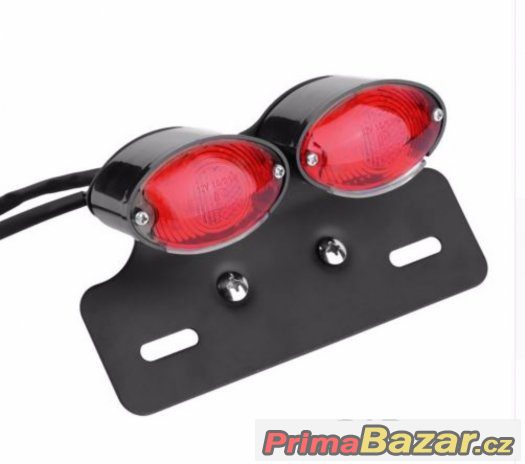 Led brzdové světlo double černé s integrovanými směrovkami Led brzdové světlo double černé s integrovanými směrovkami