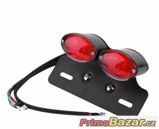 Led brzdové světlo double černé s integrovanými směrovkami Led brzdové světlo double černé s integrovanými směrovkami