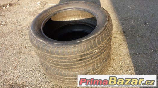 2 ks letní pneu 225/55 R17 Dunlop SP Sport 2020 cca 4-5mm