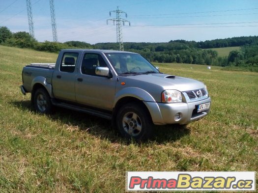 4x4 MITS L200 (NAVARA) SLUŠNÝ STAV 2.5 TDI KLIMATIZACE