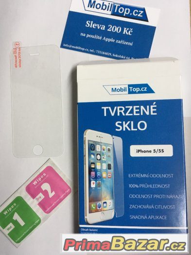 Tvrzené sklo na iPhone