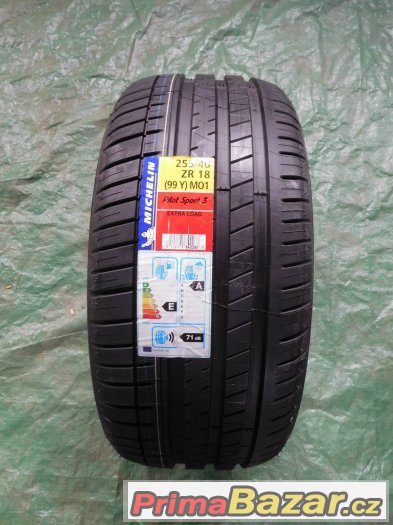 Michelin Pilot Sport3 255/40/18 99Y - 2x letní