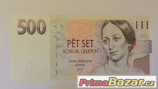 500 Kč 1995 UNC