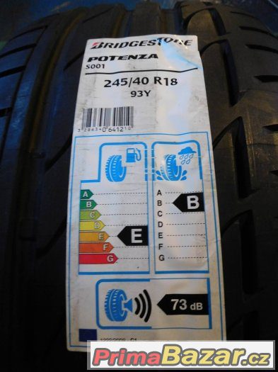 Bridgestone Potenza S001 245/40/18 93Y FR XL - 2x letní