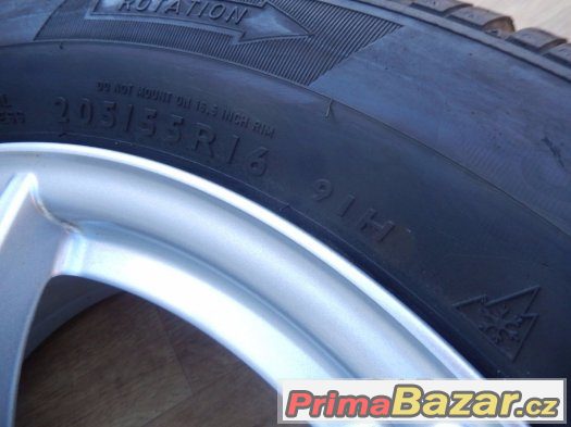 Mercedes Benz B A246 5x112 6,5x16 ET49 + 205/55/16 orig.zima