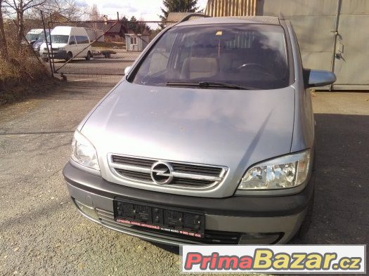 Opel Zafira 2.0 DTi R.v. 7/2004 7 Míst