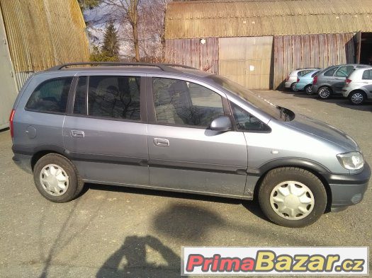 Opel Zafira 2.0 DTi R.v. 7/2004 7 Míst