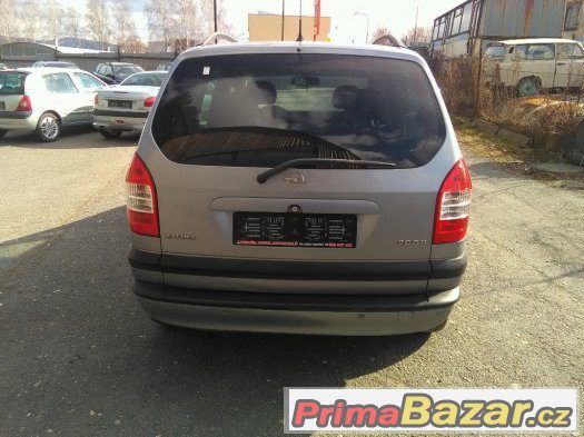 Opel Zafira 2.0 DTi R.v. 7/2004 7 Míst