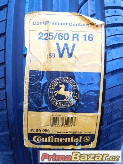 Continental ContiPremiumContact2 225/60/16 98W - 2x letní