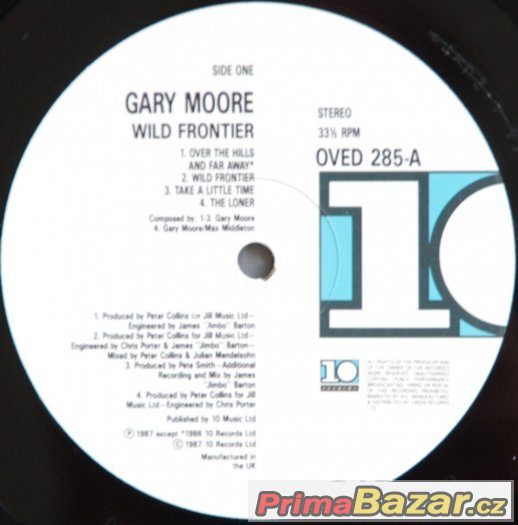 Gary Moore - Wild Frontier 1987