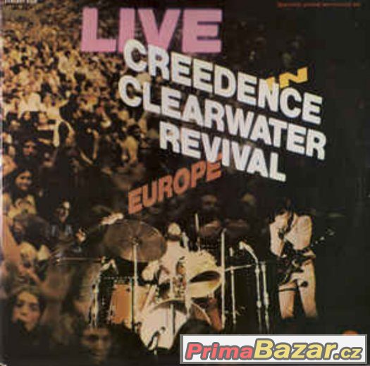 Creedence Clearwater Revival - Live In Europe (2xLP, Album)