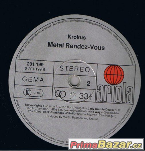 Krokus - Metal Rendez-vous 1980