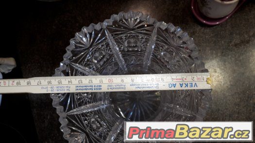 KRÁSNÁ BROUŠENÁ VÁZA v.30cm počátek 20.století KRÁSNÁ BROUŠENÁ VÁZA v.30cm počátek 20.století