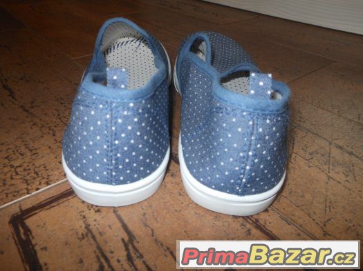 Nazouvací boty -slip on-módní puntíkované,vel.41,nové – fotografie 4