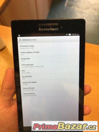 tablet Lenovo Tab 2 A7-20F  8GB + nabiječka