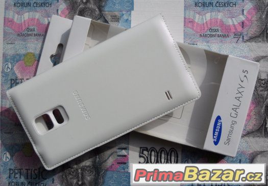 Samsung S5 G900 S-View Pouzdro Bílé....