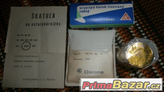 Autolékárnička Sanitas z roku 1980