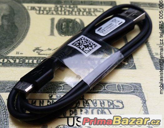 Originální datový kabel Samsung nebo iPhone Originální datový kabel Samsung nebo iPhone