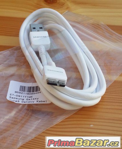 Originální datový kabel Samsung USB 3.0, 21 pin