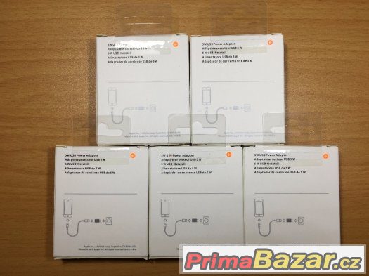 Apple 5W napájecí adaptér originál