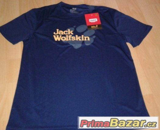 rychleschnoucí tričko Jack Wolfskin velikost M NOVÉ modrá