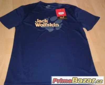 rychleschnoucí tričko Jack Wolfskin velikost M NOVÉ modrá