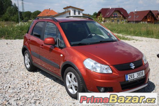 Prodám Suzuki SX4, 1. majitelka, servisní kniha